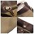 Borsa a tracolla Prada in tela jacquard con logo e pelle Marrone Beige - vista 9