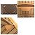 Borsa Louis Vuitton Neverfull MM Marrone Monogramma - vista 9