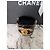 Bracciale Rigido Chanel Métiers d'Art Egitto in Resina Nera B19A Nero D'oro - vista 14