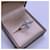 Anello Louis Vuitton Lockit in Oro Bianco e Diamanti Argento - vista 2
