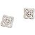 Orecchini De Beers Enchanted Lotus in Platino e Diamanti Argento