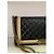 Borsa a tracolla Chanel Boy in pelle matelassé nera e oro Nero D'oro - vista 4