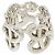 Hermès Hermes Chaine d'Ancre Enchainee GM Ring Silber - Ansicht 2