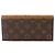 Louis Vuitton Monogram Reverse Portefeuille Emilie Bi-Fold Wallet Monogramma