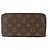 Cartera larga Zippy Monogram Louis Vuitton en Rose Ballerine Rosa Monograma - vista 2