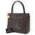 Borsa Tote Chanel Medallion Marrone scuro
