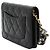 Portafoglio a catena Chanel Matelassé in pelle nera Nero - vista 3