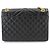 Borsa a tracolla Saint Laurent Envelope Medium Chain Nero - vista 2