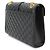 Borsa a tracolla Saint Laurent Envelope Medium Chain Nero - vista 3