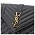 Borsa a tracolla Saint Laurent Envelope Medium Chain Nero - vista 8