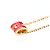 Hermès Collana Hermes Mini Pop H in oro rosa D'oro - vista 2