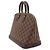 Sac à main Louis Vuitton Alma PM Damier Marron Damier ebène - vue 2