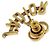 Christian Dior J'Adior Bee Stud Metal D'oro - vista 4