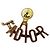 Christian Dior J'Adior Bee Stud Metal D'oro - vista 5