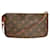 Organizer Louis Vuitton Pochette Accessoires Monogram Marrone Monogramma - vista 2