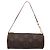Louis Vuitton Papillon Pochette Monogram Canvas Mini Marrone