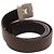 Louis Vuitton Cintura Taiga M9804 Brown Belt Marrone Argento - vista 2