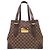 Borsa Tote Louis Vuitton Hampstead MM Damier Marrone Damier ebene