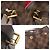 Borsa Tote Louis Vuitton Hampstead MM Damier Marrone Damier ebene - vista 8