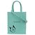 Borsa a mano in pelle Mini Shopping Tote Tiffany & Co. Blu chiaro