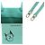 Borsa a mano in pelle Mini Shopping Tote Tiffany & Co. Blu chiaro - vista 9