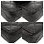 Borsa a tracolla Chanel Matelassé East West Nero - vista 4