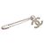Spilla a spilla da balia Chanel Coco Mark Argento Rosa - vista 2