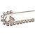 Spilla a spilla da balia Chanel Coco Mark Argento Rosa - vista 7