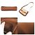 Céline Borsa a tracolla Celine Classic Triomphe in vitello e tessuto Marrone - vista 6