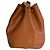 Louis Vuitton Petit Noé Cipango Gold Pelle Epi Marrone - vista 4