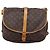 Louis Vuitton Saumur Monogram 35 Marrone - vista 2
