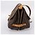 Louis Vuitton Saumur Monogram 35 Marrone - vista 4