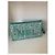Pouch Chanel in tweed e pelle verde - vista 5