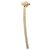 Orecchini Tiffany & Co. T Wire Bar Diamond in oro rosa 18K