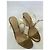 Sandali Gianvito Rossi in PVC e pelle dorata D'oro - vista 2