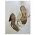 Sandali Gianvito Rossi in PVC e pelle dorata D'oro - vista 6