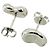 Orecchini a lobo in platino Tiffany & Co. - vista 2