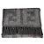 Fendi Shaggy-Stola Grau Braun