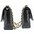 Chanel Classic Flap Lambskin Medium Nero - vista 5