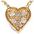 Autre Marque Collana in oro 14K con diamante D'oro