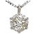 Autre Marque Platin-Halskette PT850 mit Diamant