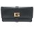 Cartera larga bi-fold Gucci G Logo Negro