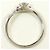Autre Marque Platin-Bandring mit Diamant - Ansicht 3