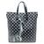 Borsa Tote Louis Vuitton Monogram Savannah Jake & Dinos Chapman Blu navy - vista 2