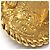 Orecchini a clip Chanel Vintage CC Coco Mark Logo D'oro - vista 9