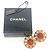 Orecchini a clip Chanel Vintage Gripoir con strass Rosso D'oro - vista 15
