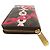 Louis Vuitton Monogram Bay Chain Print Zippy Wallet Braun Pink - Ansicht 3