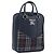 Borsa a Mano Burberrys Nova Check Pelle Canvas Navy Gold Auth 196639 D'oro Blu navy