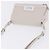 Maison Martin Margiela Borsa a tracolla Maison Margiela in pelle bianca argento Auth am12334M Bianco - vista 7
