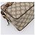 Borsa GUCCI GG Supreme Web Sherry Line PVC Beige Gold 93 02 049 Auth 199656 D'oro - vista 11